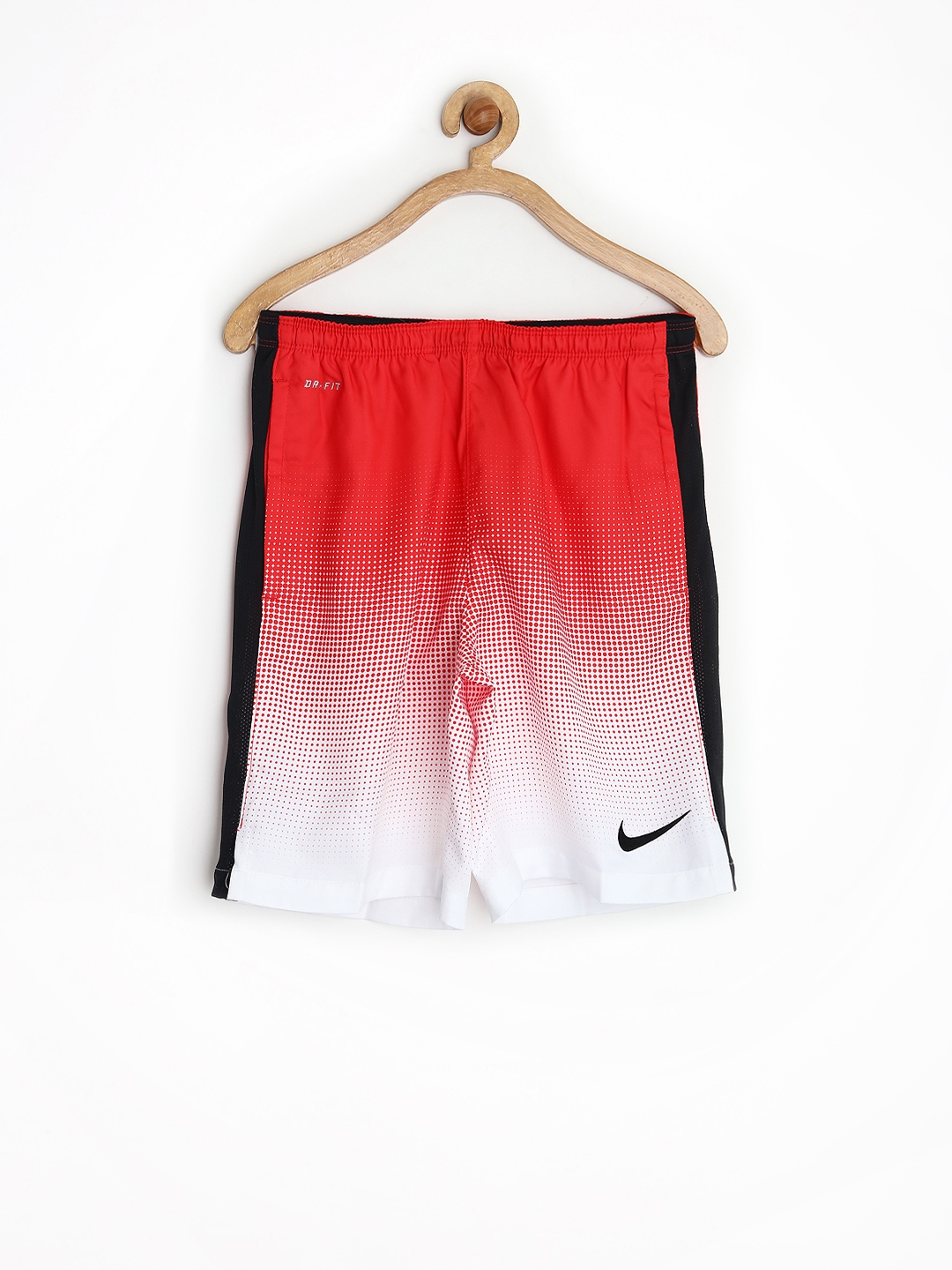 Nike red shop and white shorts