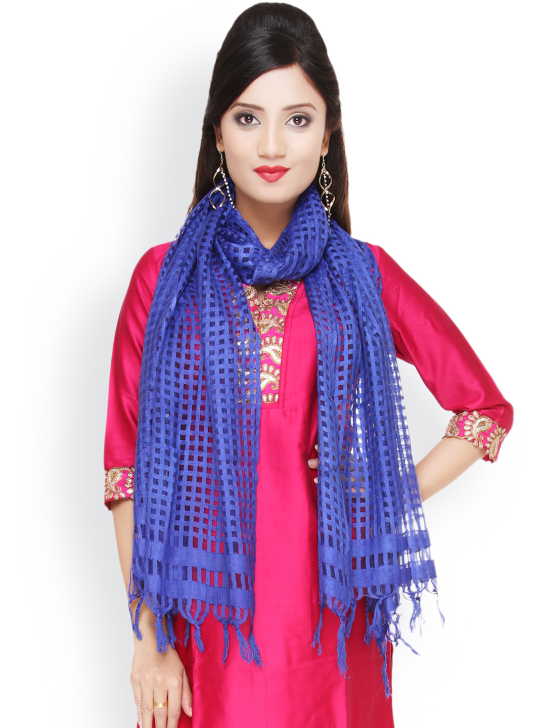 Dupatta Bazaar Blue Stole