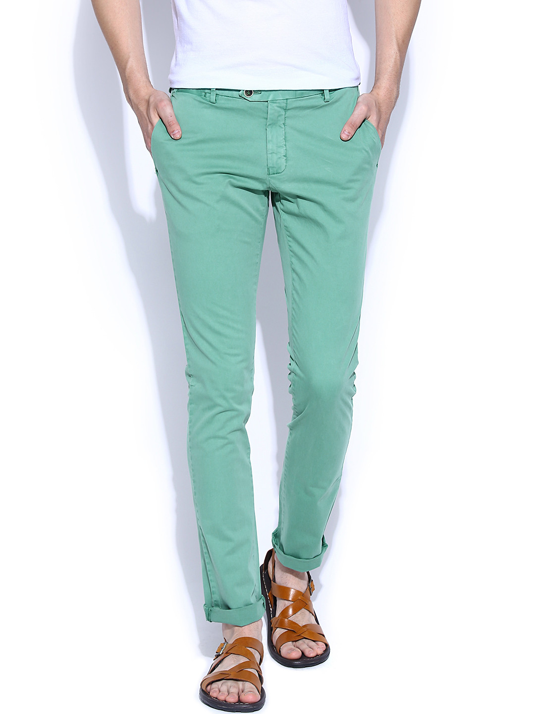 low rise chino pants