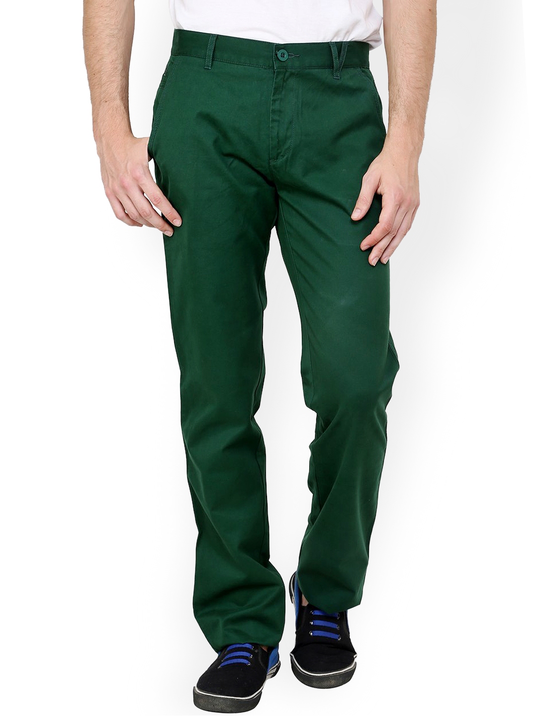Buy Cotton County Brown Regular Fit Chinos for Men Online  779 from  ShopClues