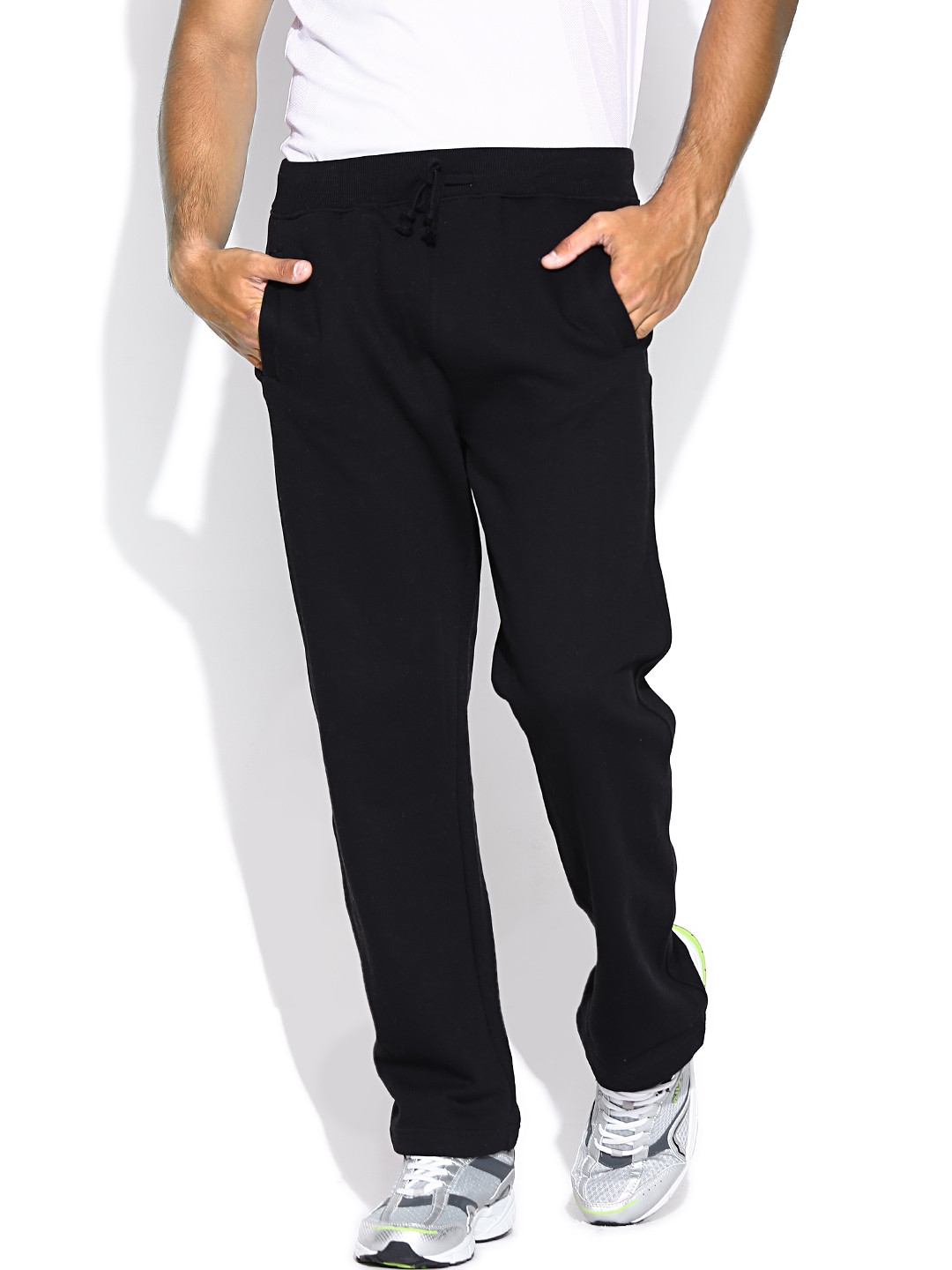 Buy American Crew Black Track Pants Track Pants for Men 852238