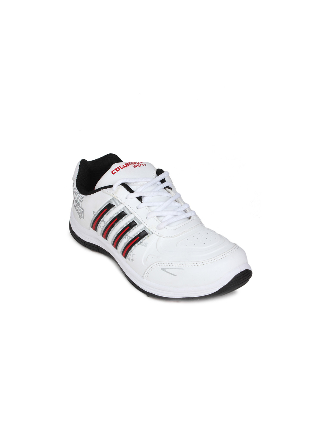 Buy Columbus Men White Sports Shoes 