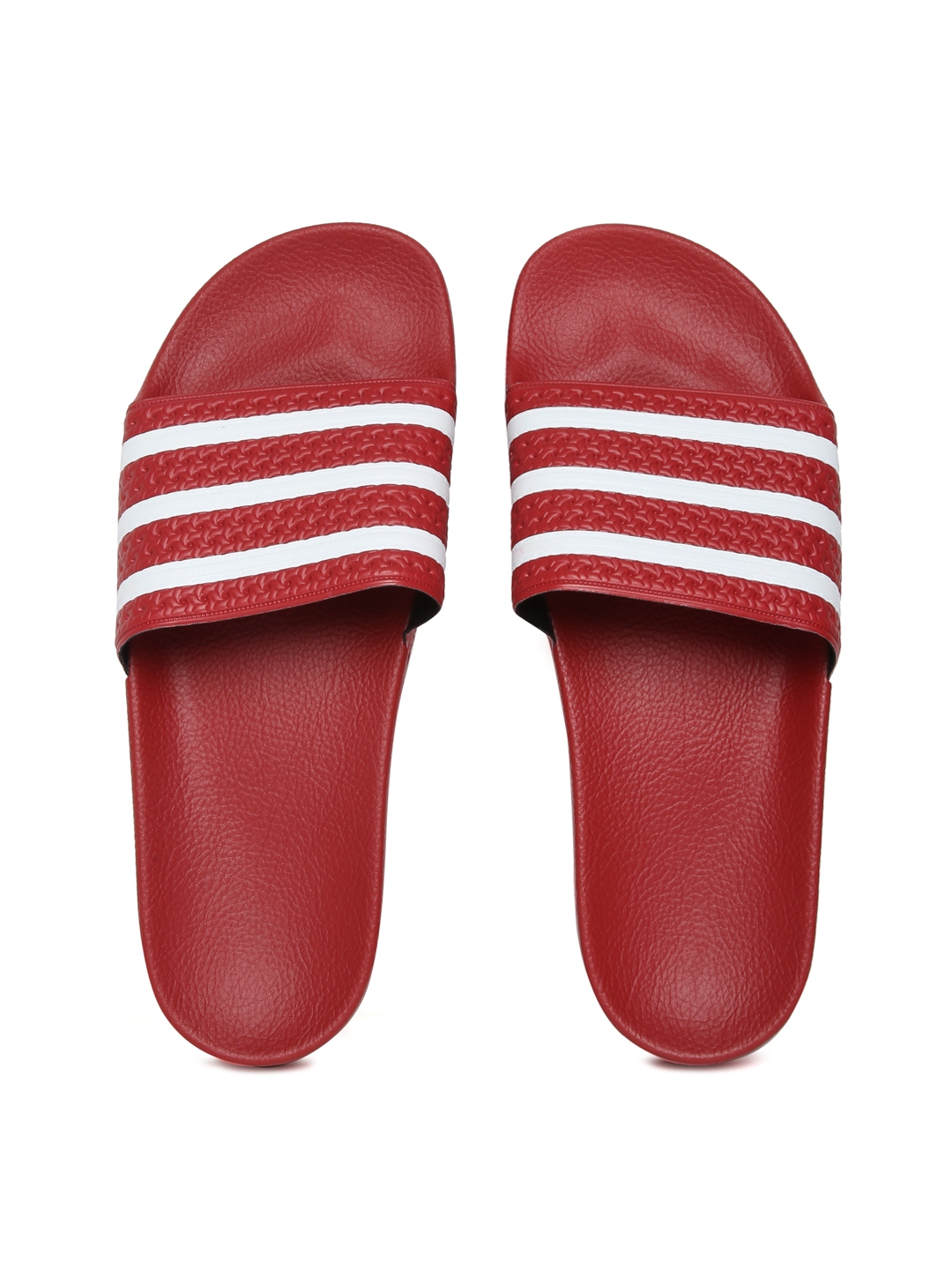 Buy ADIDAS Originals Men Red Flip Flops - Flip Flops for 856322 | Myntra