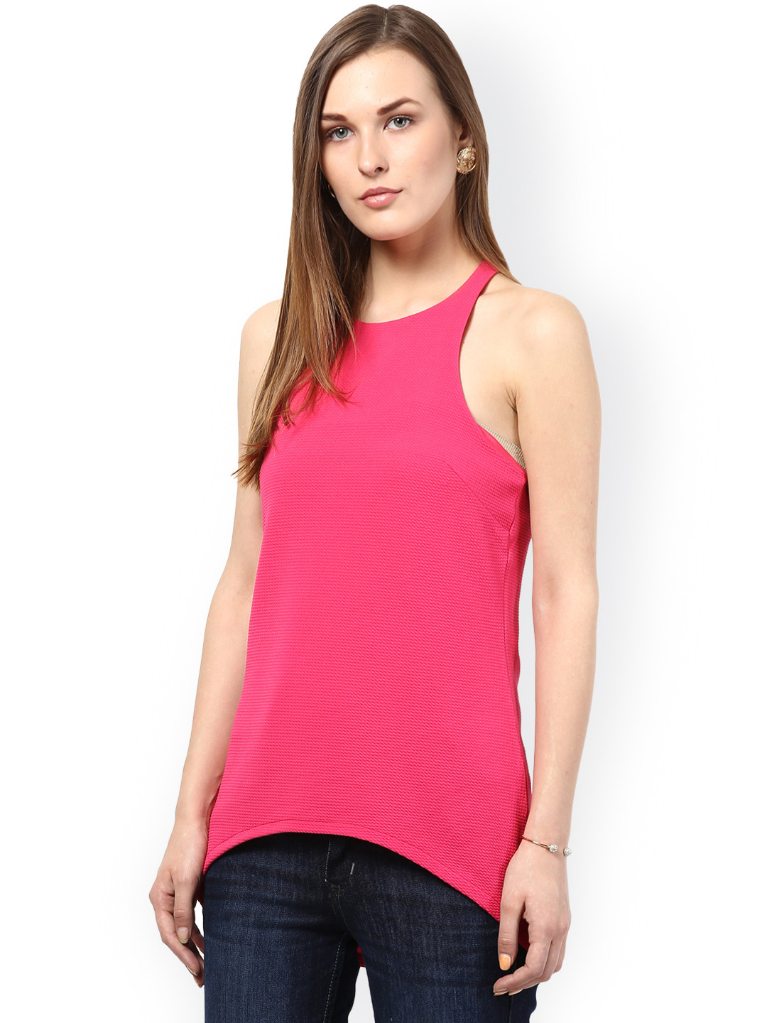 Harpa Pink Racerback Top