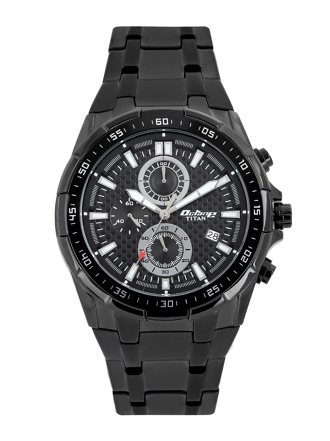 Fossil men black chronograph watch online ch2600_sor