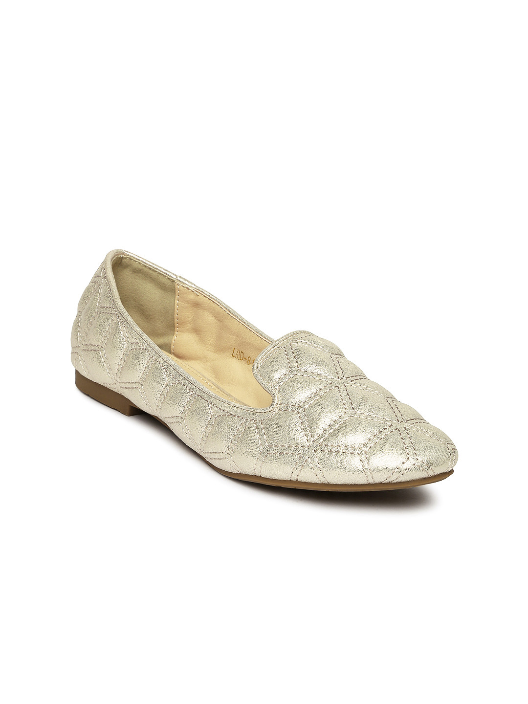 Tresmode Women's Dress Shoes Flats Buy Tresmode Gold Toned