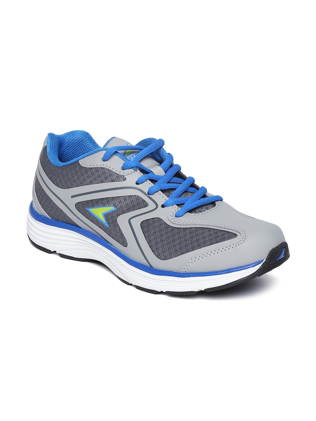 power grey sports shoes for men