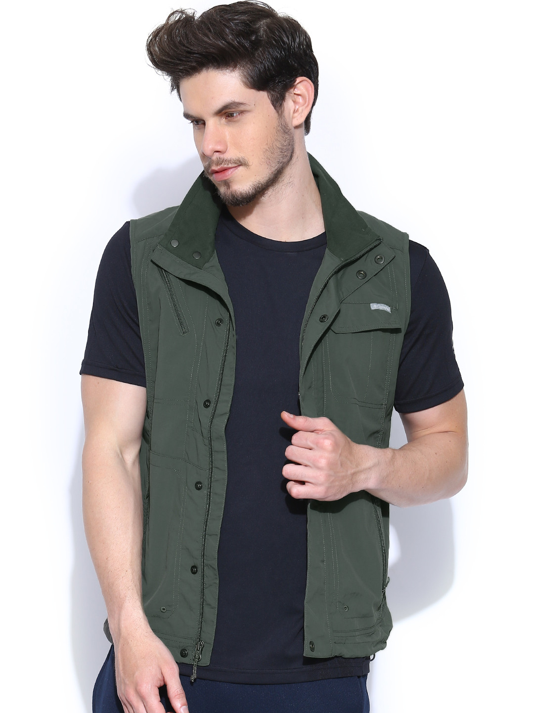 Sleeveless Vest Jacket - Jackets 