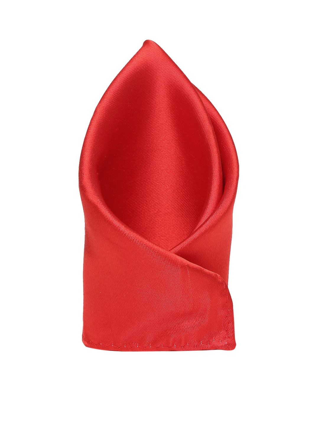 Alvaro Castagnino Men Red Silk Pocket Square