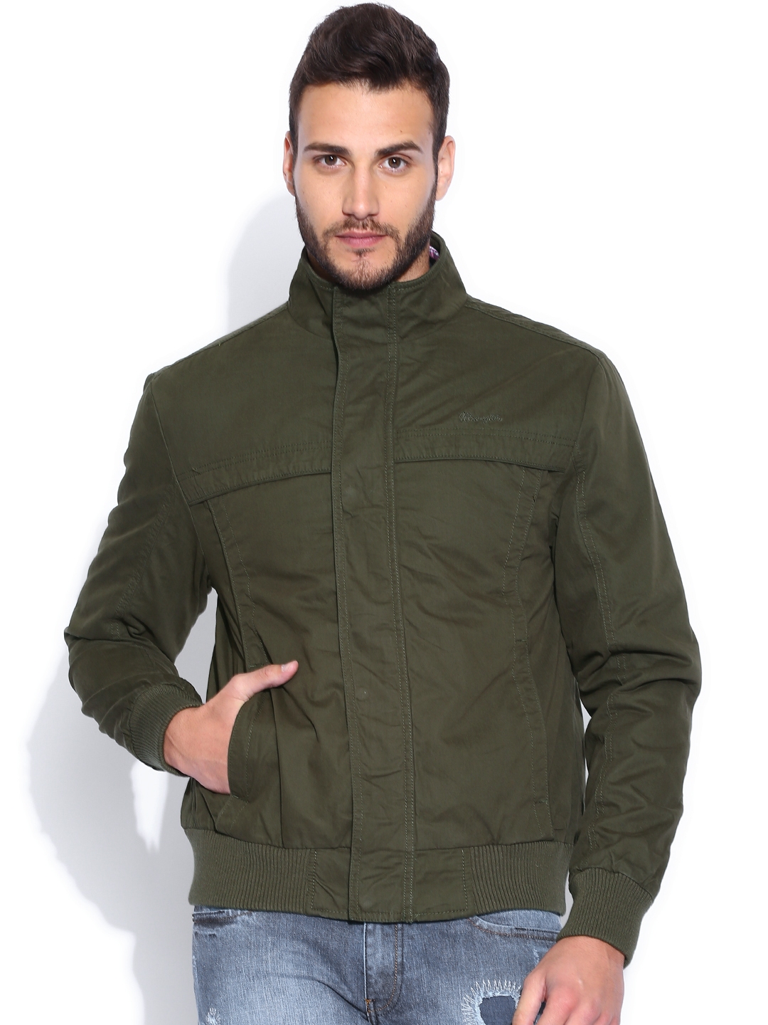 wrangler jackets myntra