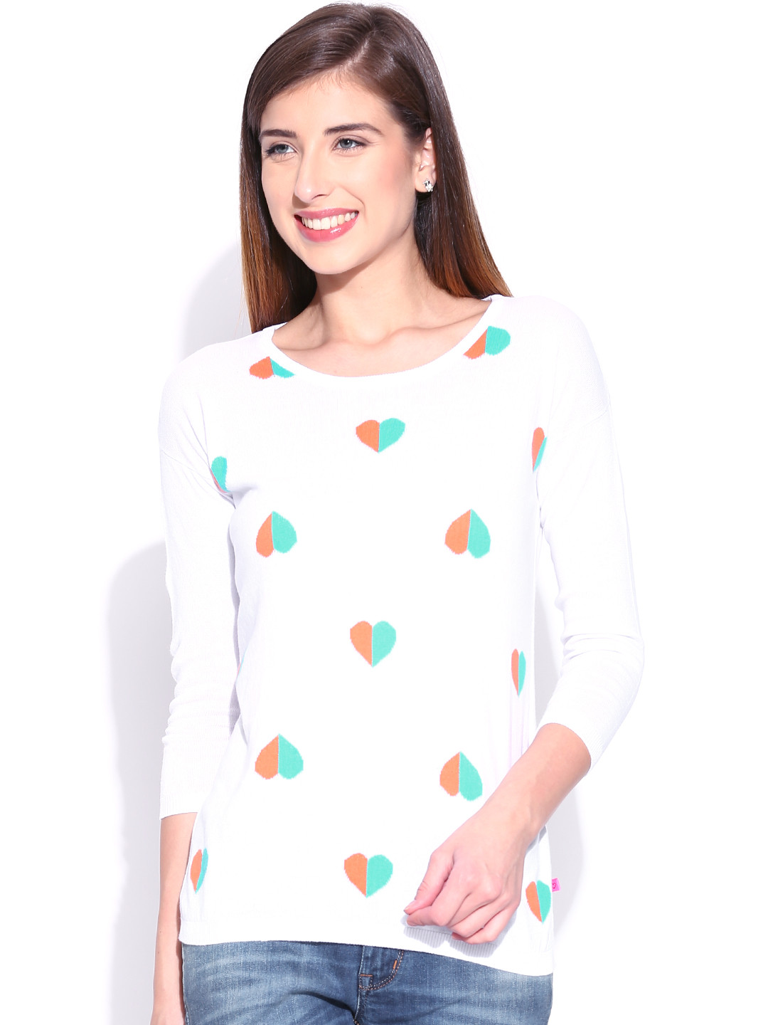 United Colors of Benetton White Sweater