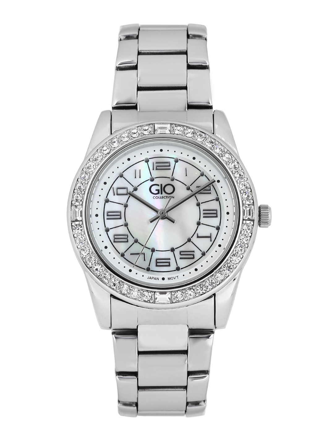 GIO COLLECTION by GIORDANO Women Pearly White Dial Watch G0034 11