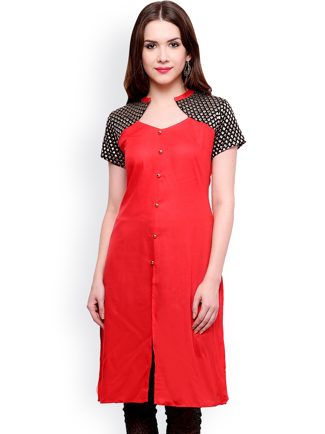 Pannkh Red Kurta