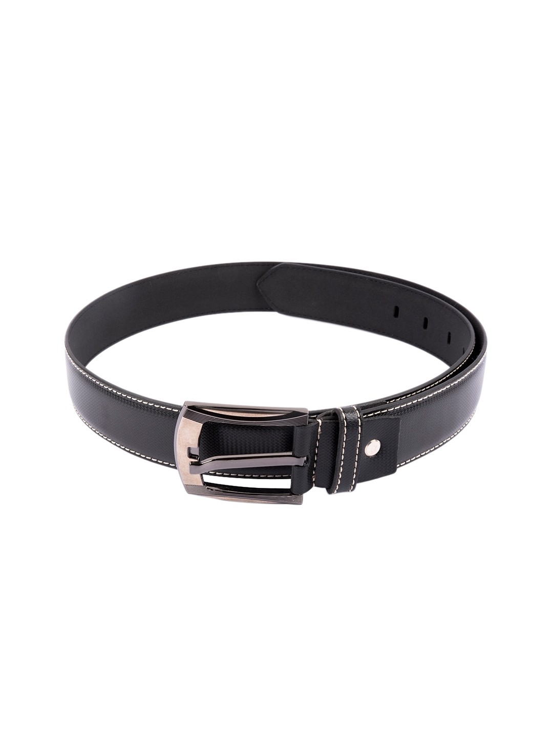 Buy Pacific Gold Men Black Belt - Belts for Men 997927