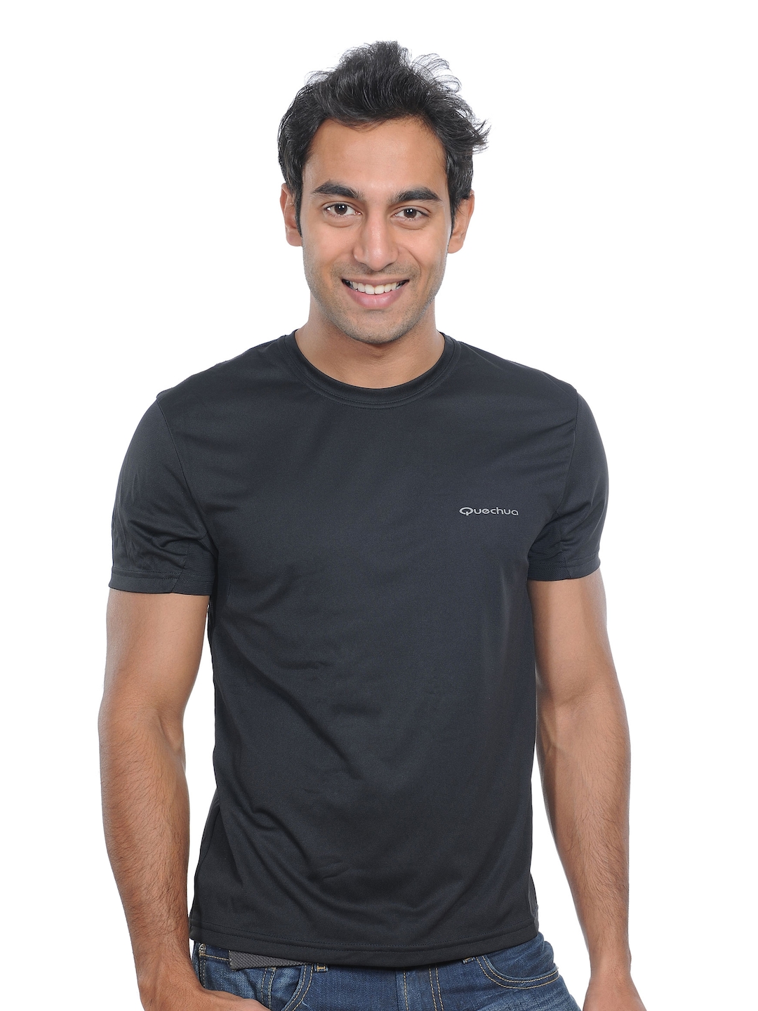 Decathlon Mens Black T Shirt 