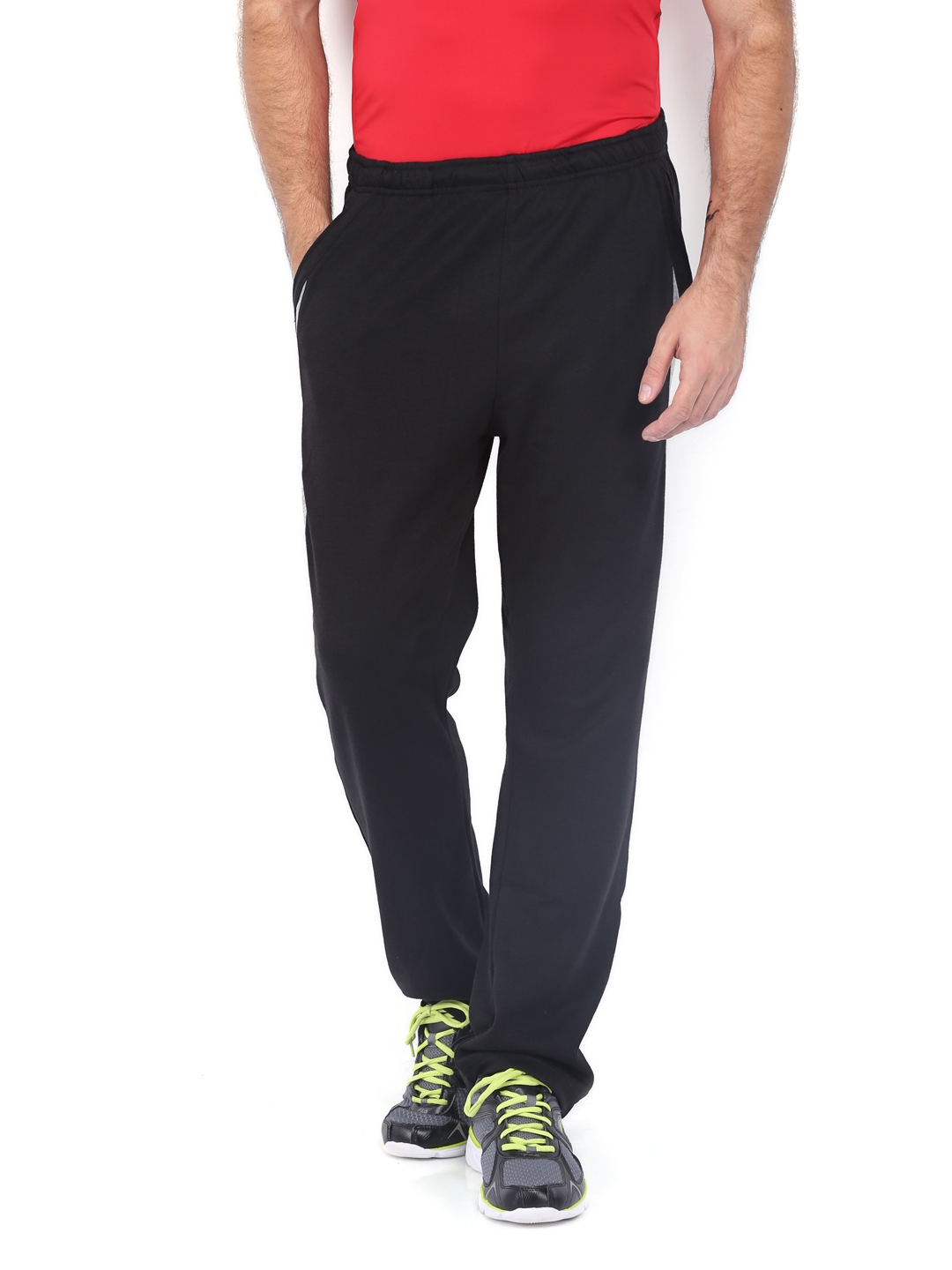Buy 2go ACTIVE GEAR USA Black Tapered Fit Track Pants  Track Pants for Men  1108083  Myntra