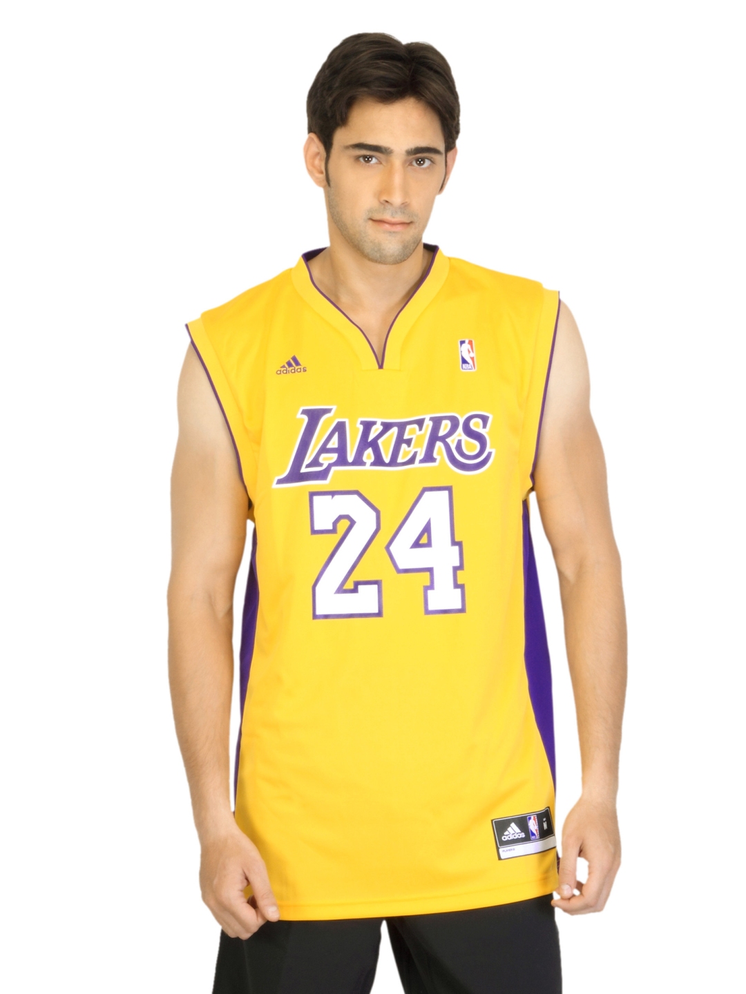 Buy Lakers Yellow Jersey - Tshirts Men 29247 | Myntra