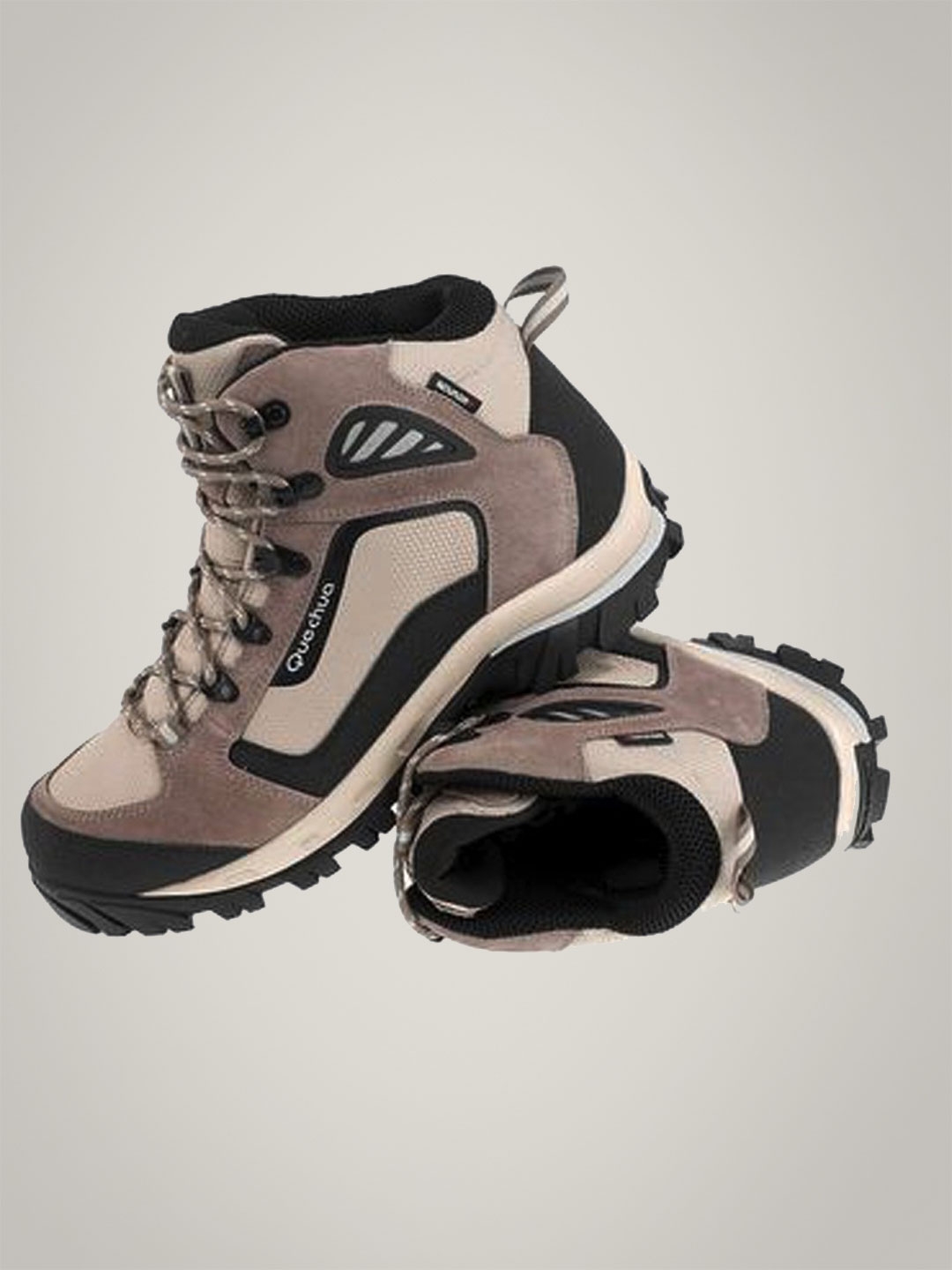 Buy Men's Waterproof Trekking Boots - TREKKING 100 ONTRAIL Grey Online |  Decathlon