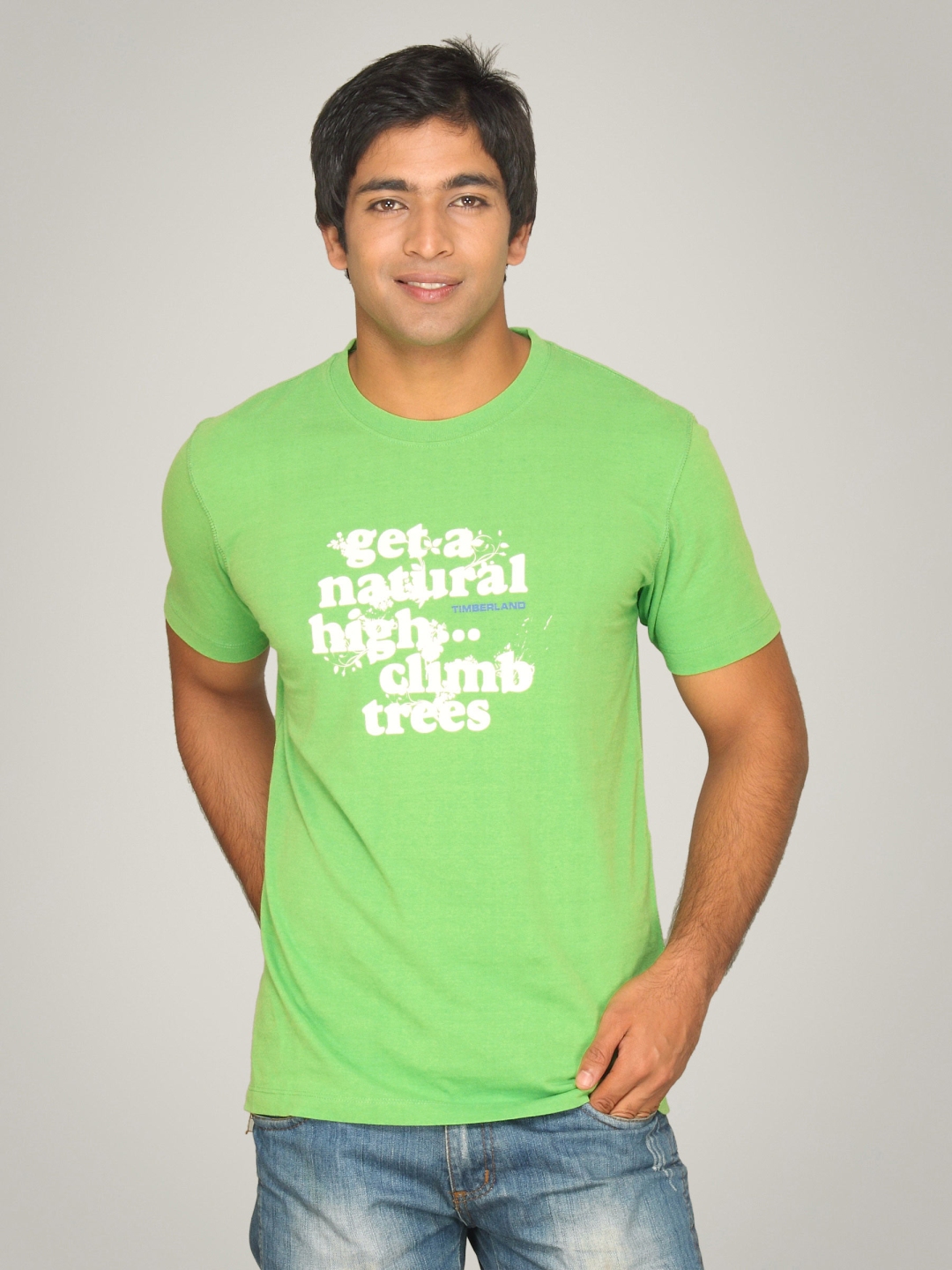 timberland green shirt