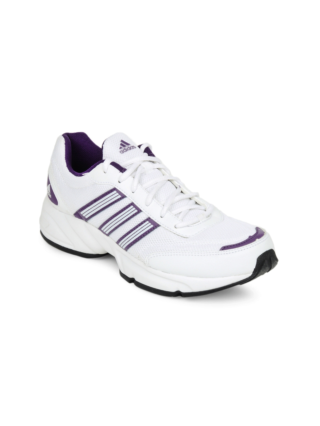 Adidas women's alcor black and pink running best sale shoes