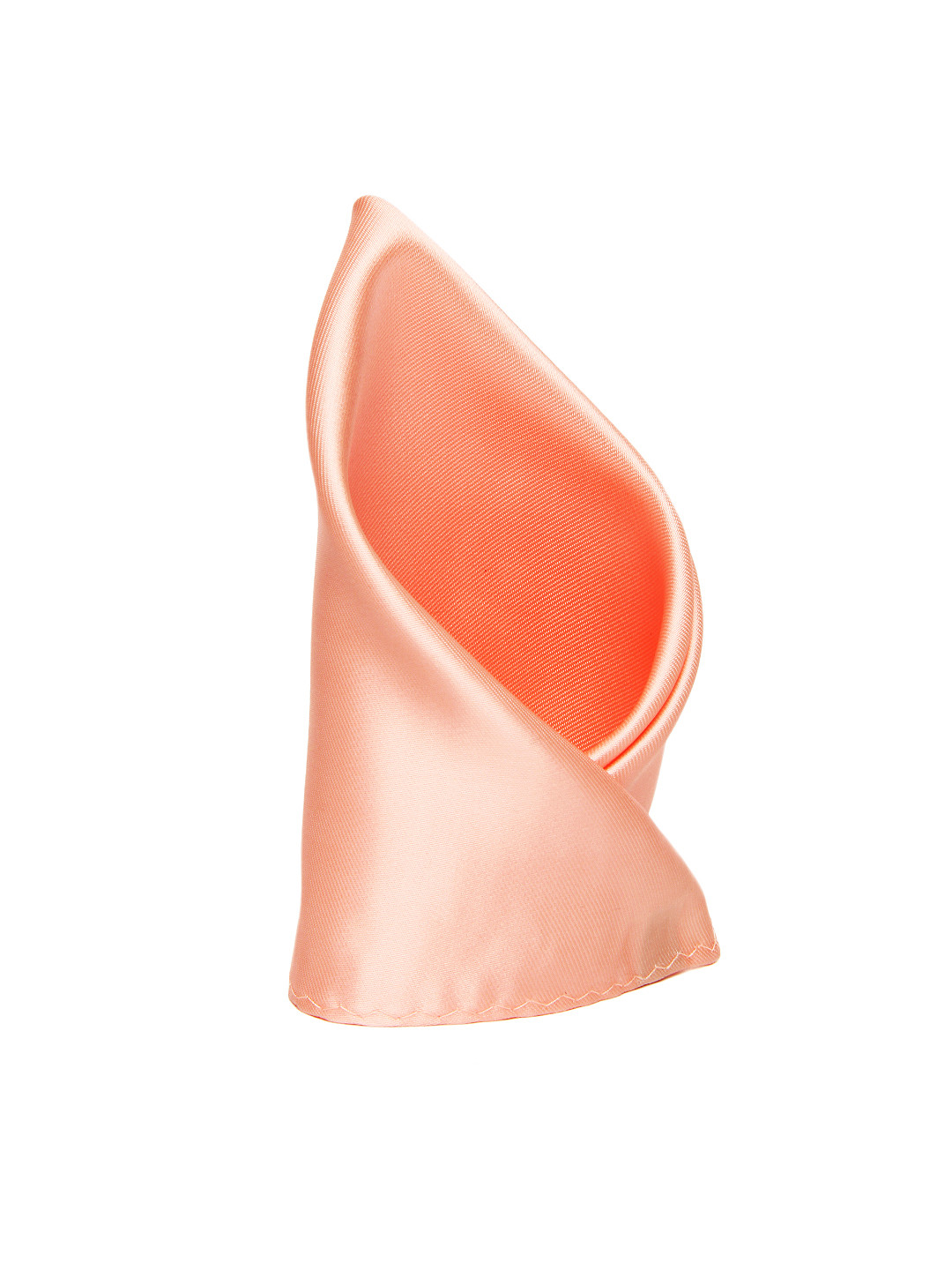Alvaro Castagnino Men Peach Coloured Pocket Square