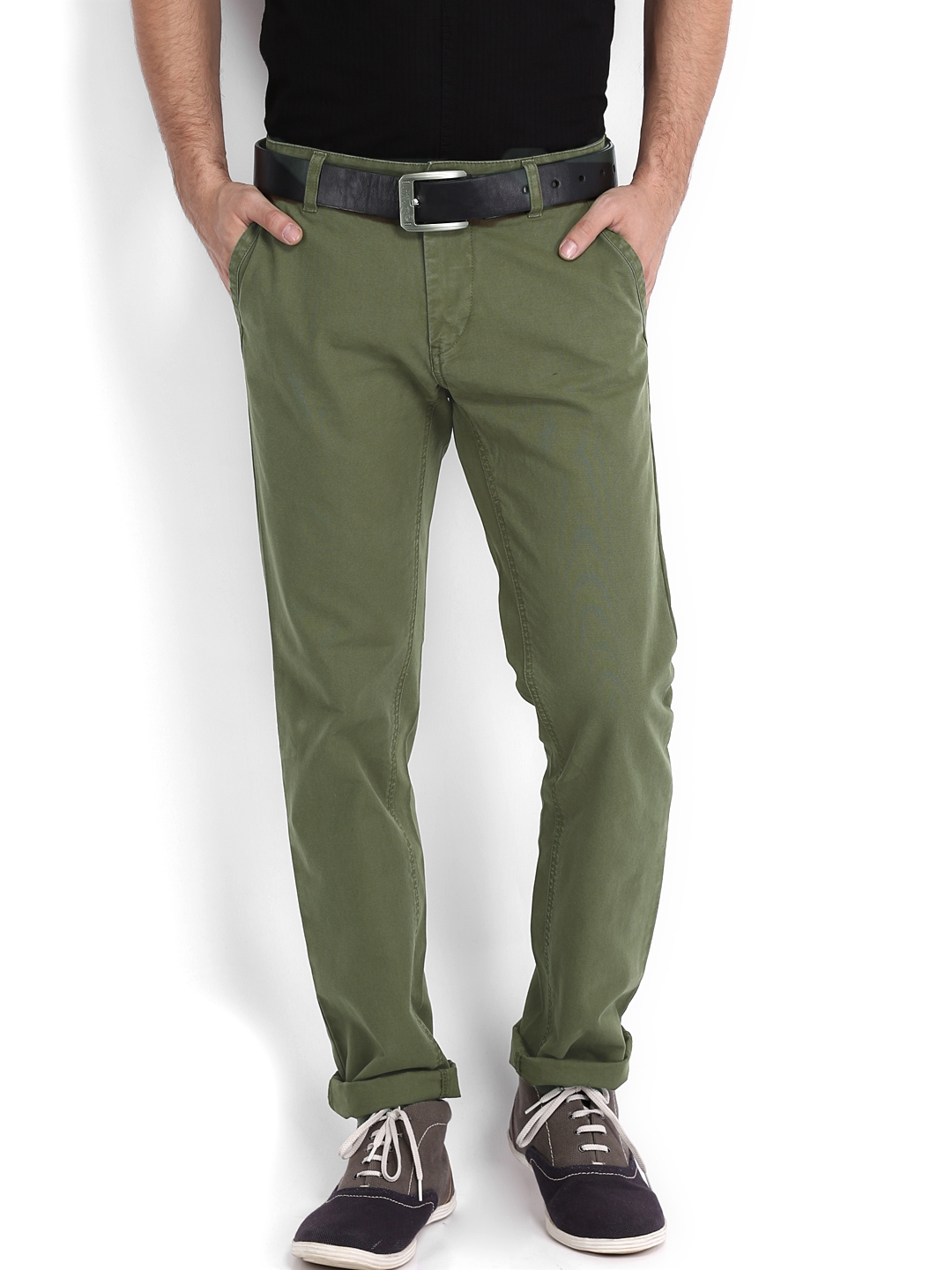 American Bull Mens Casual Trousers