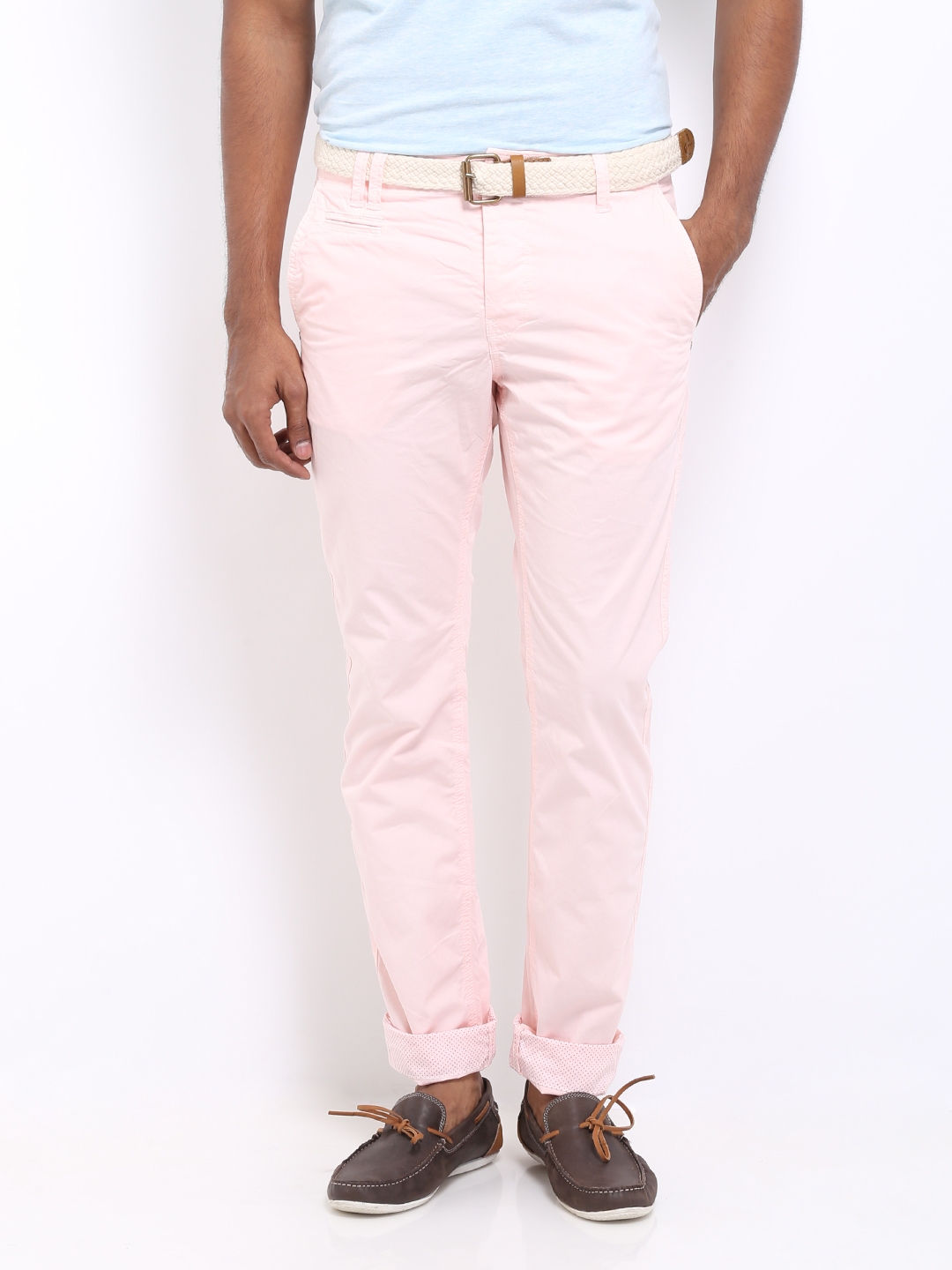 white luxury Slim Fit Men Pink Trousers  Buy white luxury Slim Fit Men  Pink Trousers Online at Best Prices in India  Flipkartcom