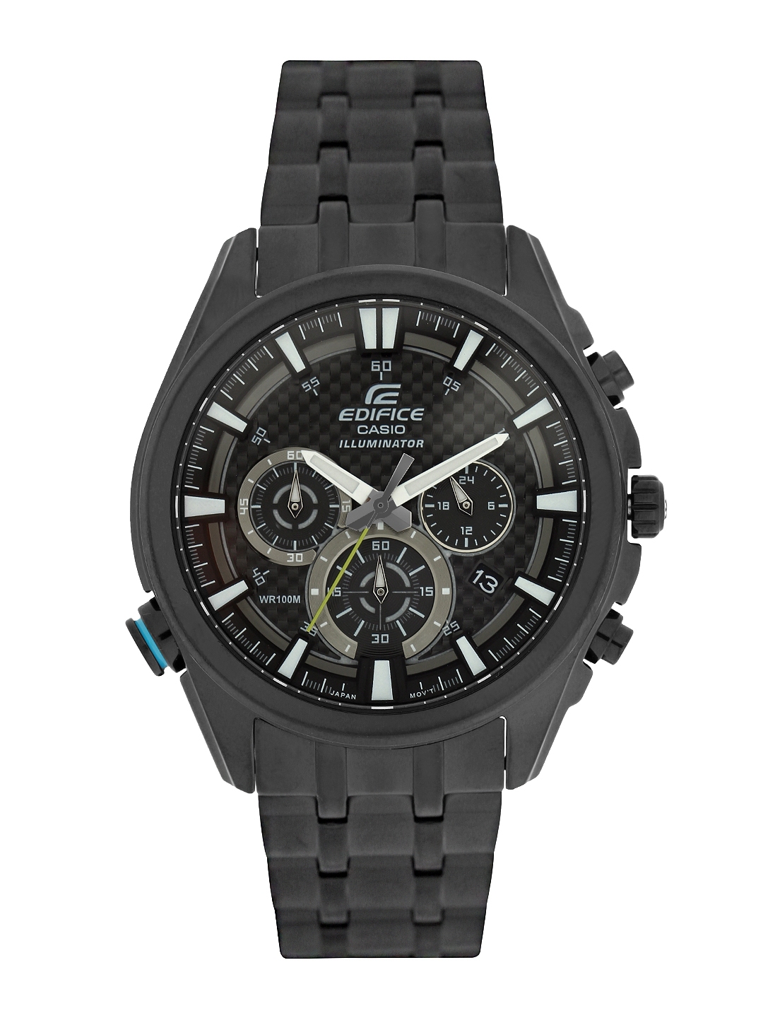 Casio edifice hot sale illuminator black