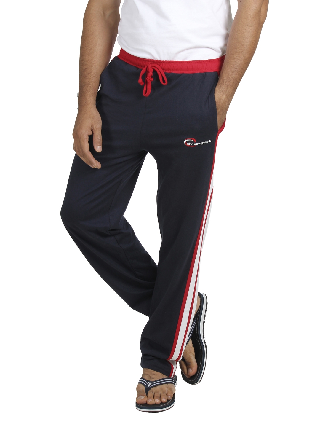 chromozome track pants myntra