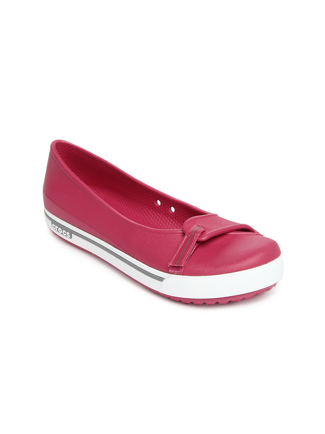 Rosa Crocband Feminino Sandália Crocs Crocband Crocs Bailarina