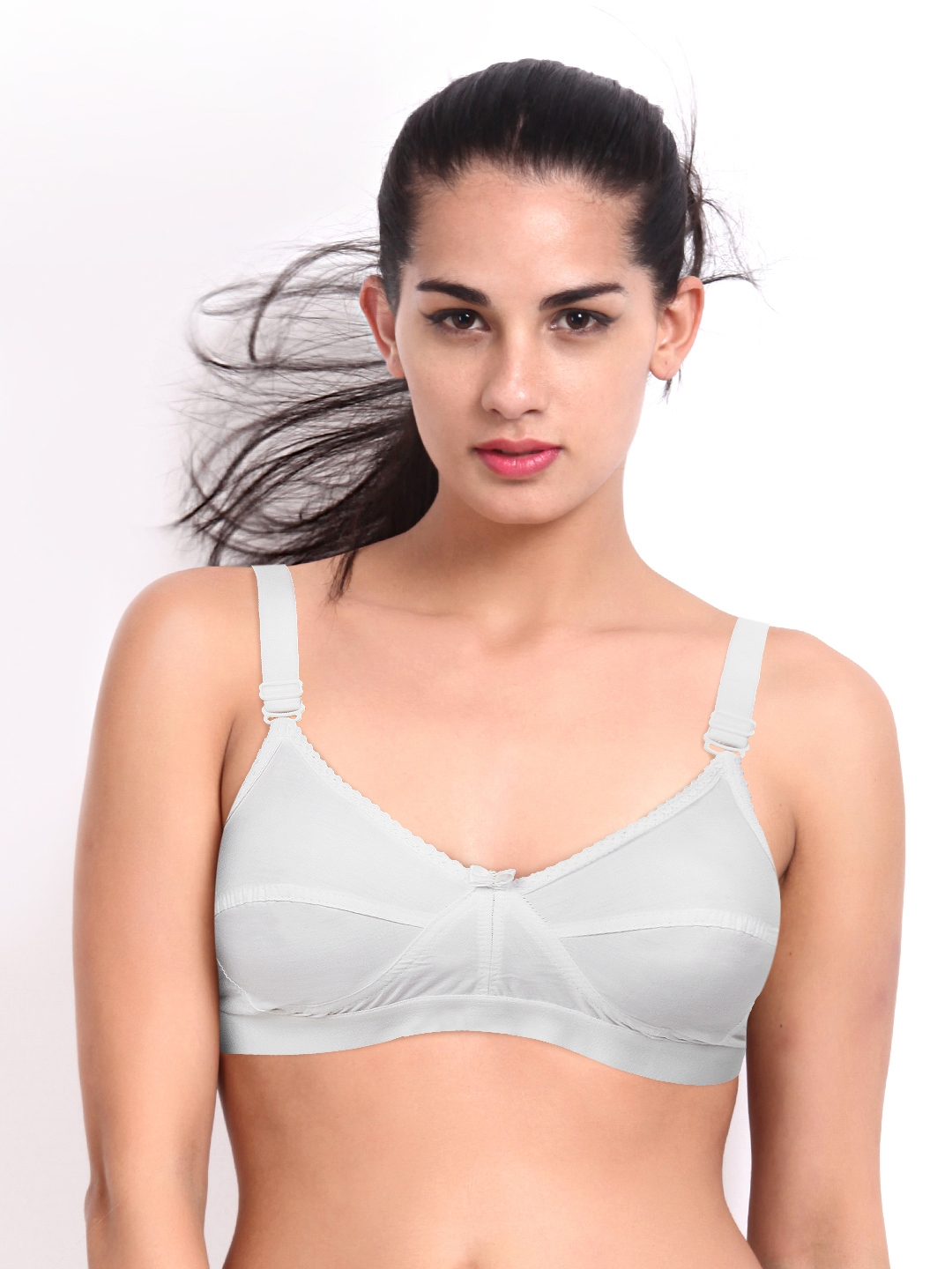 Buy DAISY DEE White Solid Cotton Bra Online at Best Prices in India -  JioMart.