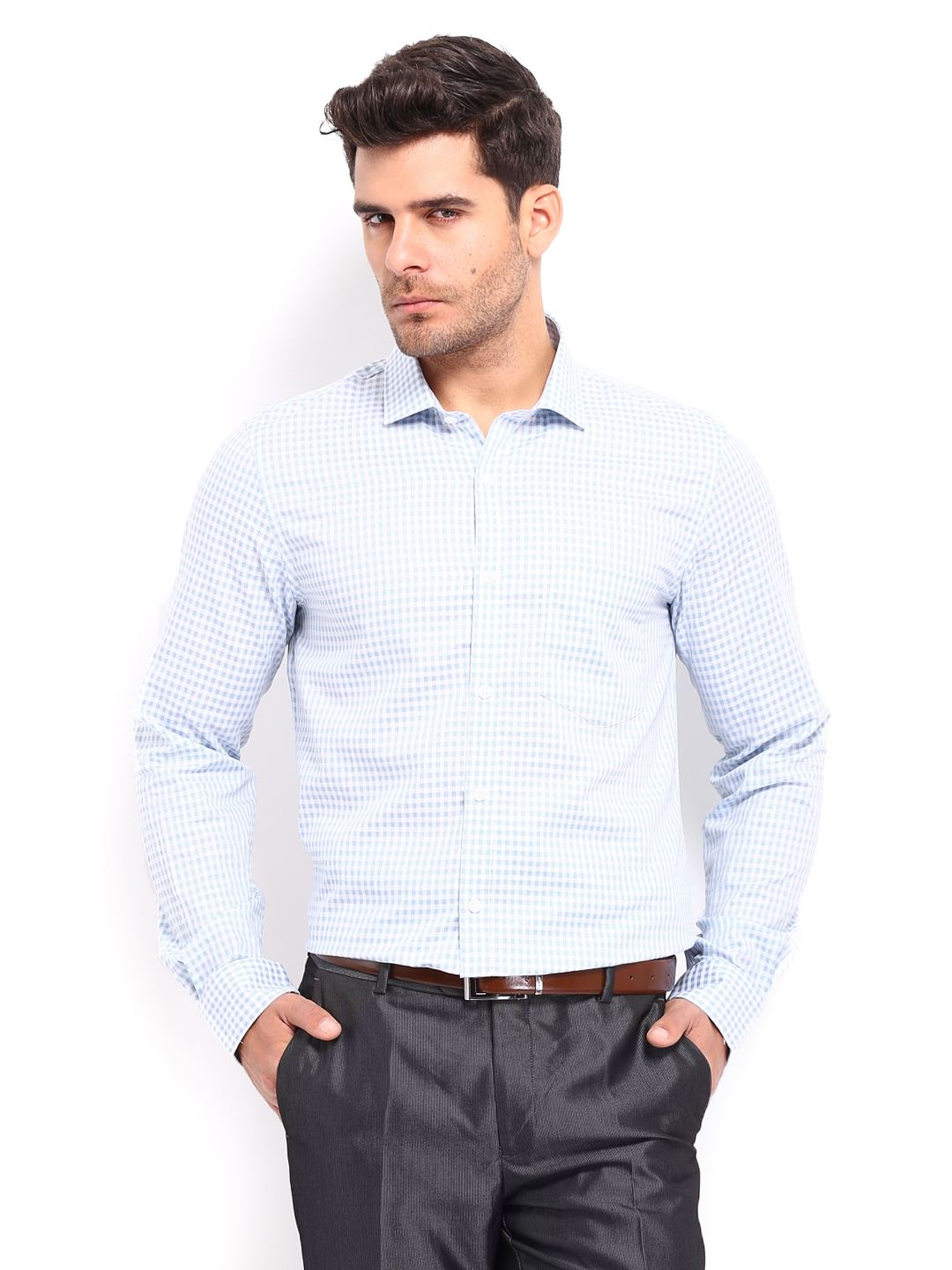 muscle fit formal shirts