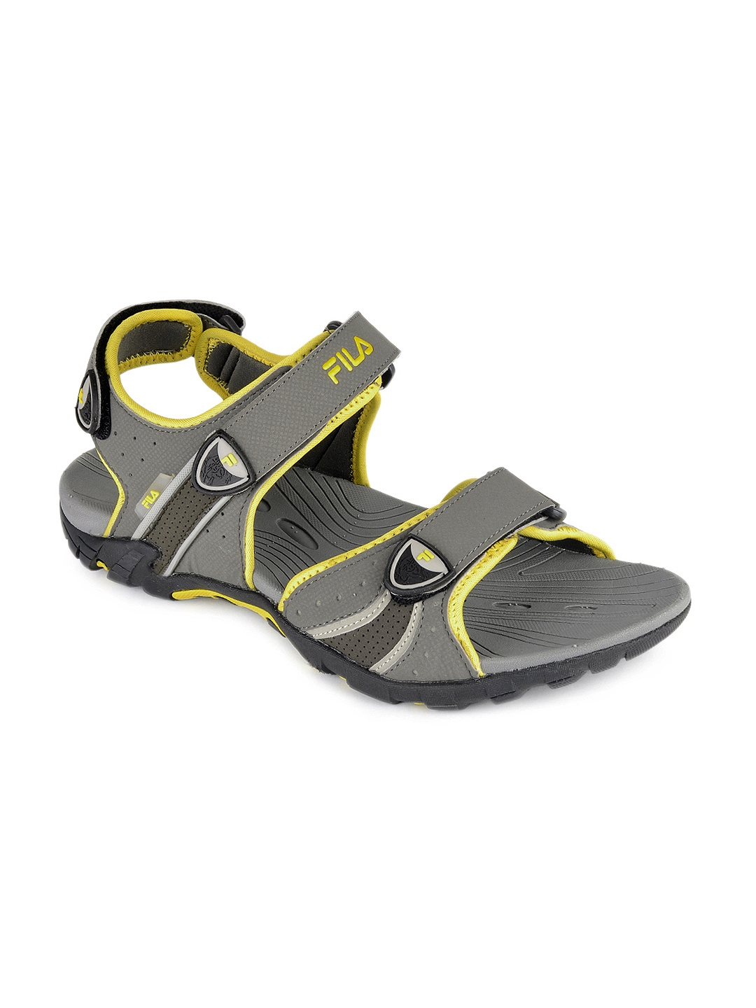 Buy Fila Men Black Valiant Sandals - Sports Sandals for Men 161786 | Myntra