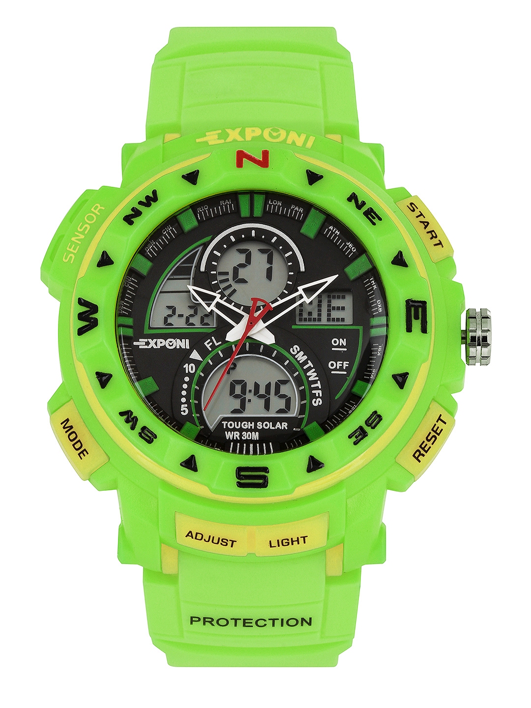 Fluorescent green online watch