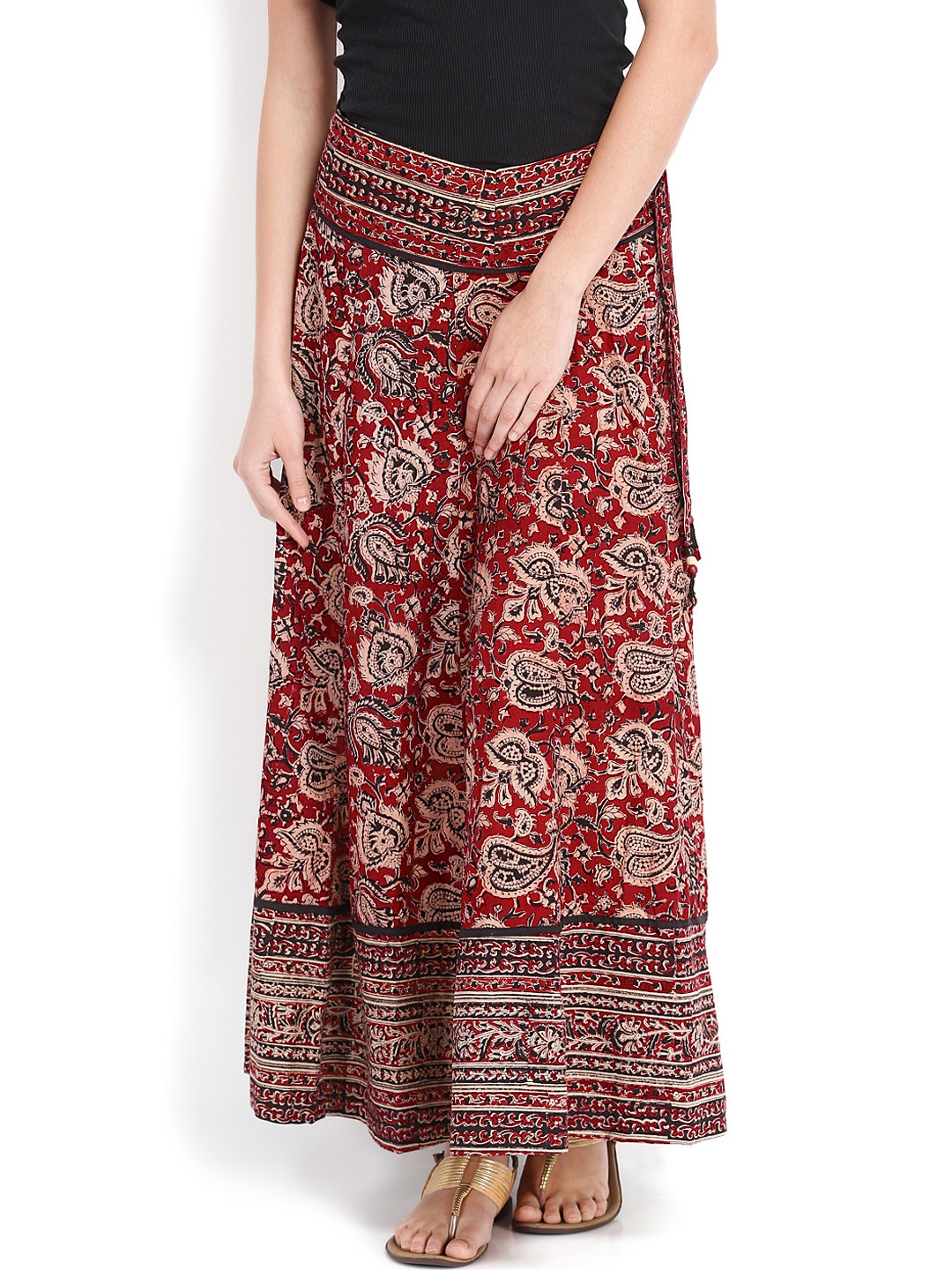 Skirts  Buy Formal Kalamkari Pencil Skirt  Printed Skirt Online in India   PRATHAA  Prathaa  weaving traditions