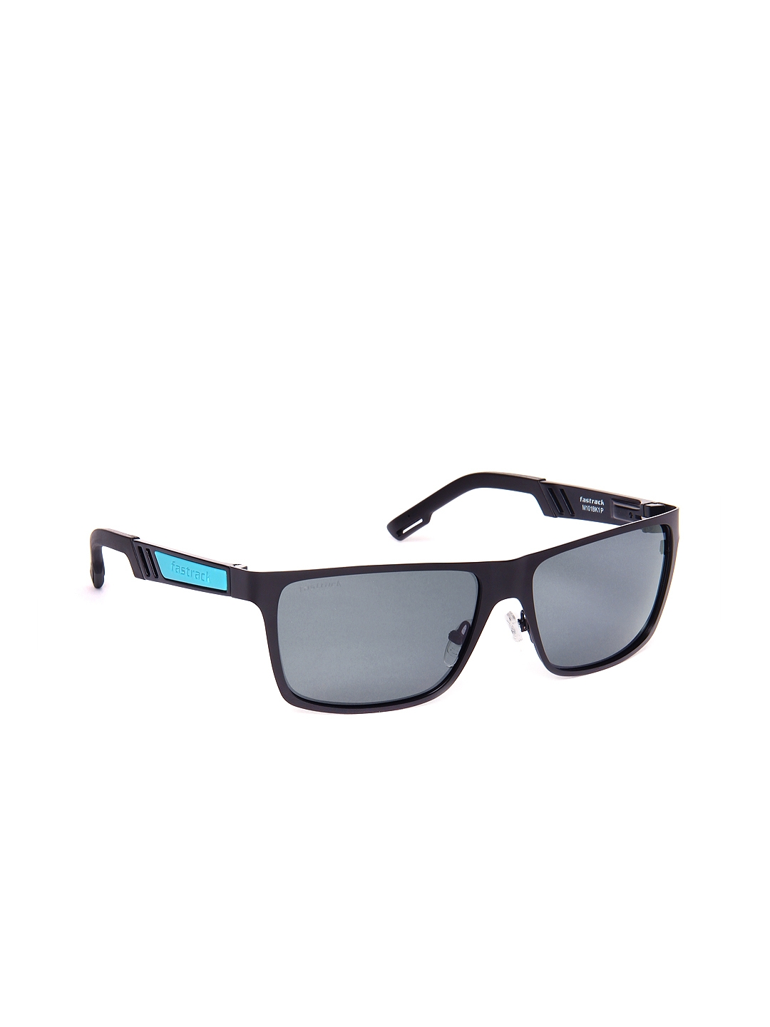 Fastrack PC001RD17 Wayfarer Sunglasses Black / Red – SmartBuyKart