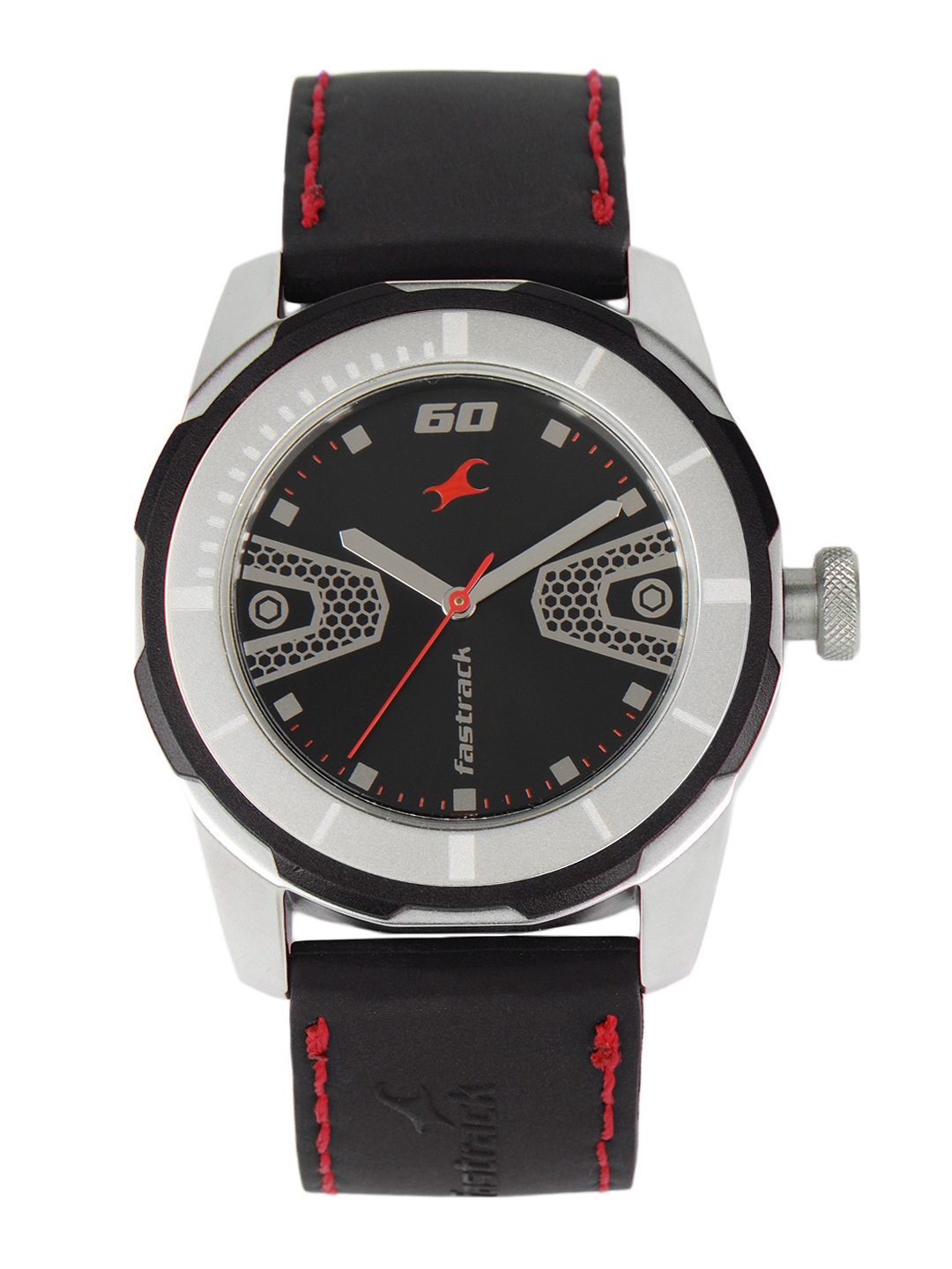 Buy Fastrack Men Black Dial Watch 3099SP04 Watches for Men