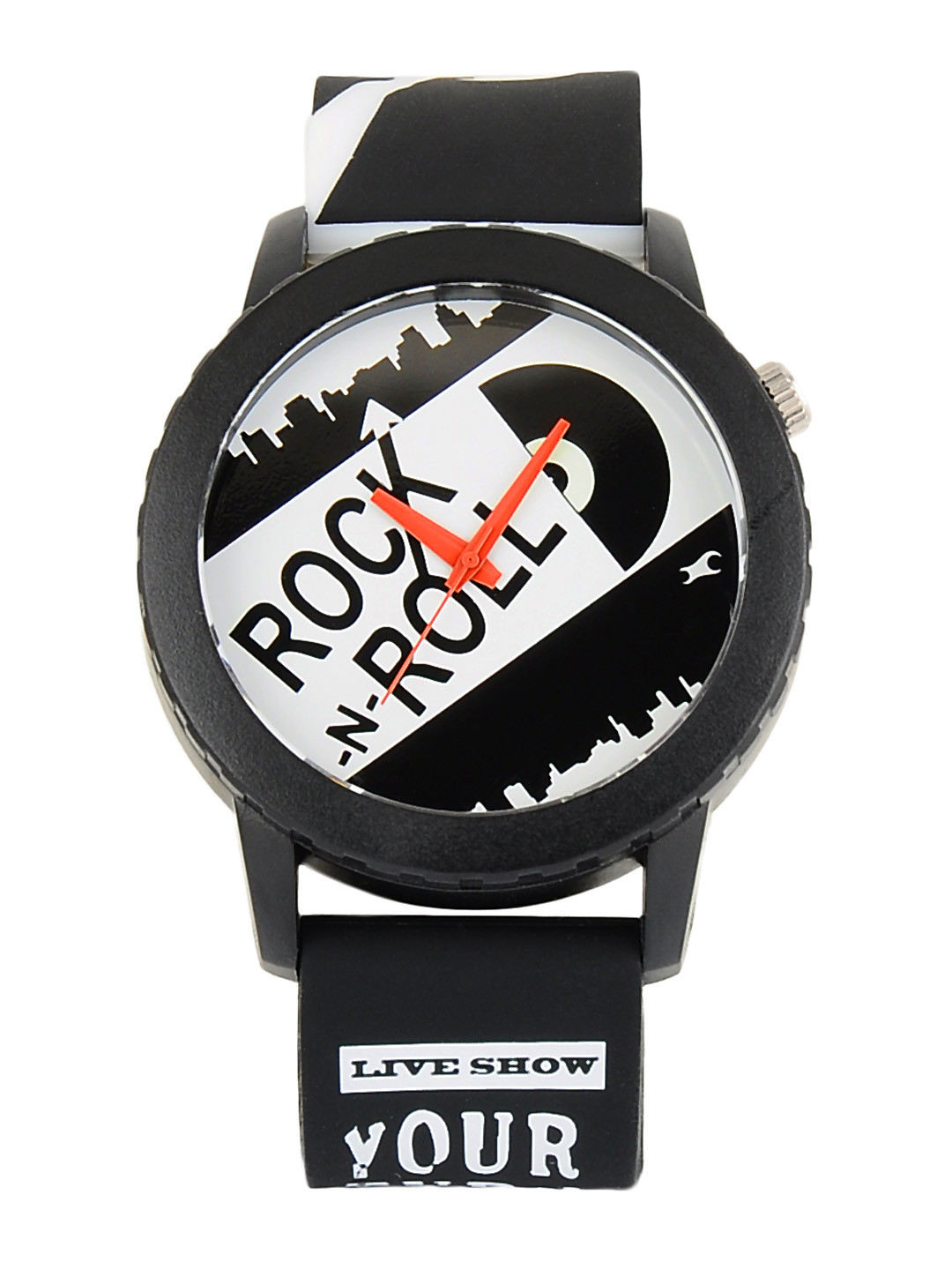 fastrack rubber strap watches