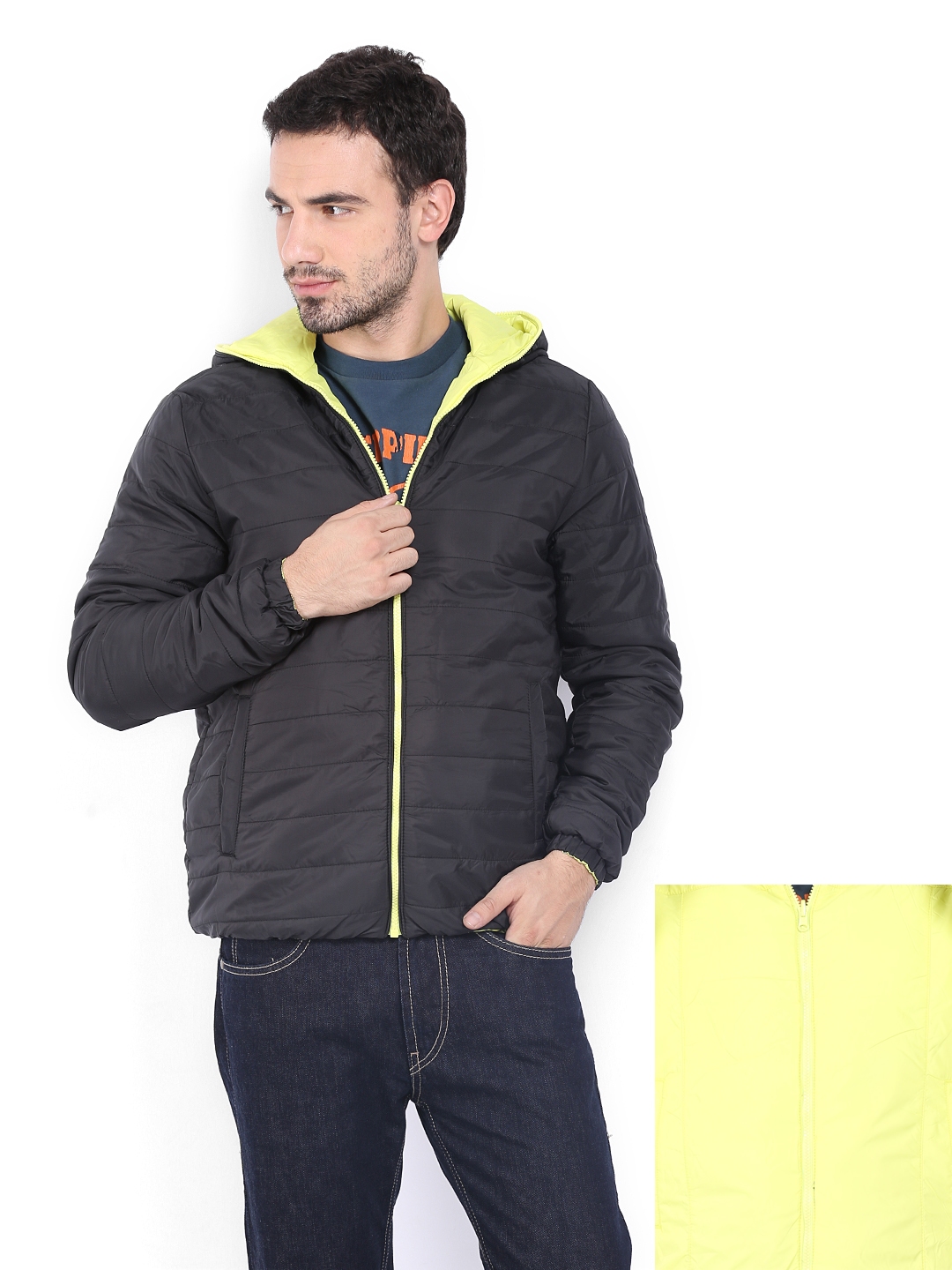 Flying machine clearance reversible jacket