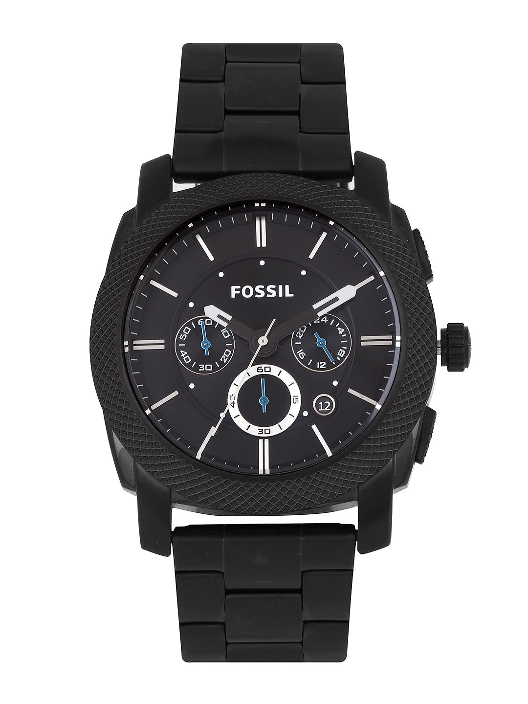 Fossil Men Black Dial Watch FS4552I