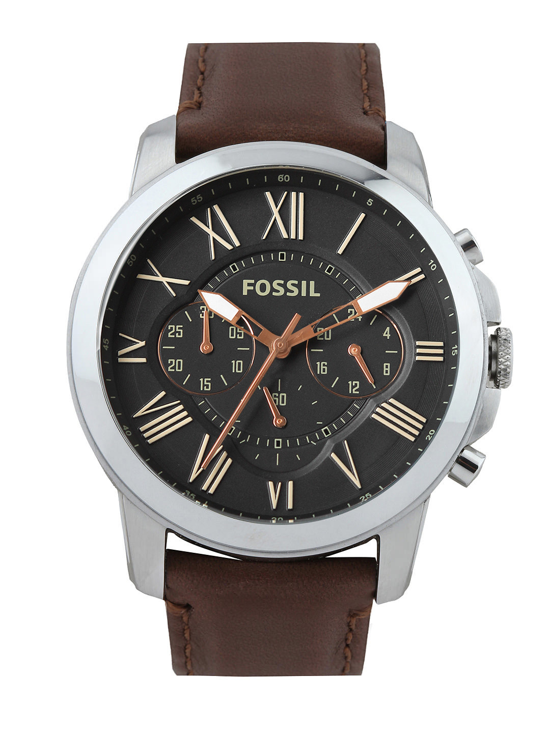 Buy Fossil Men Black Dial Chronograph 