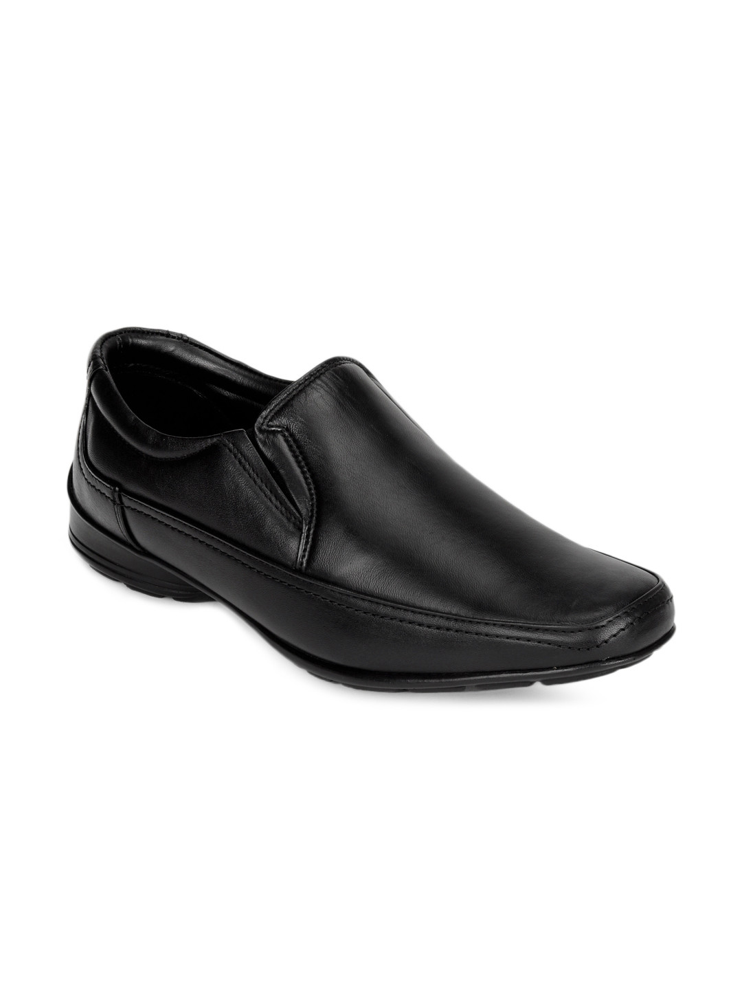 franco leone black formal shoes