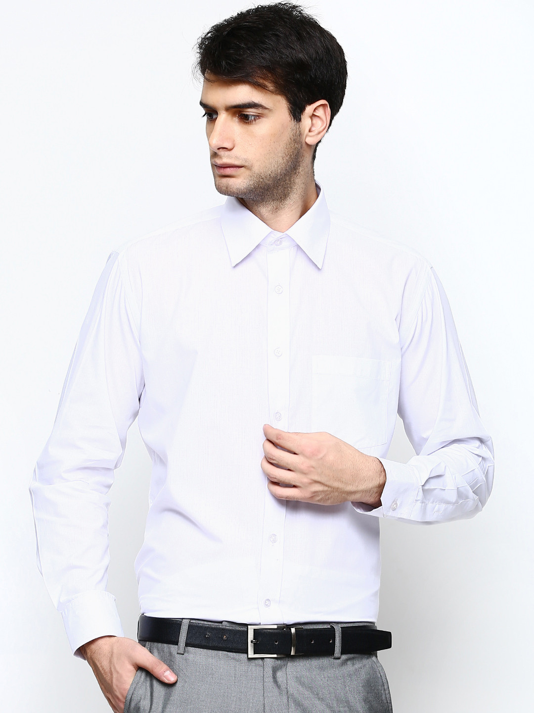 Buy Hancock White Formal Shirt - Shirts 