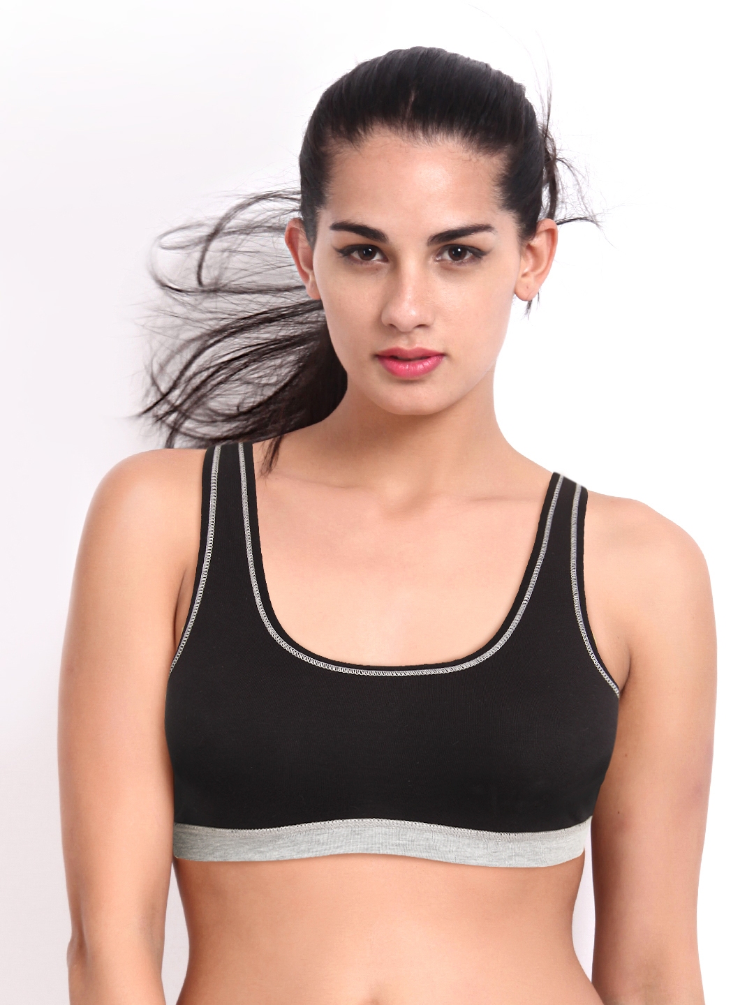 hanes racerback sports bra