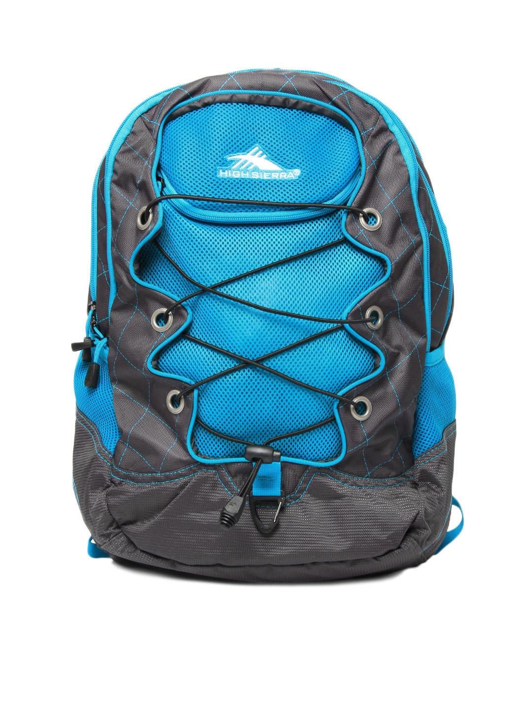 Grey and sales blue backpack