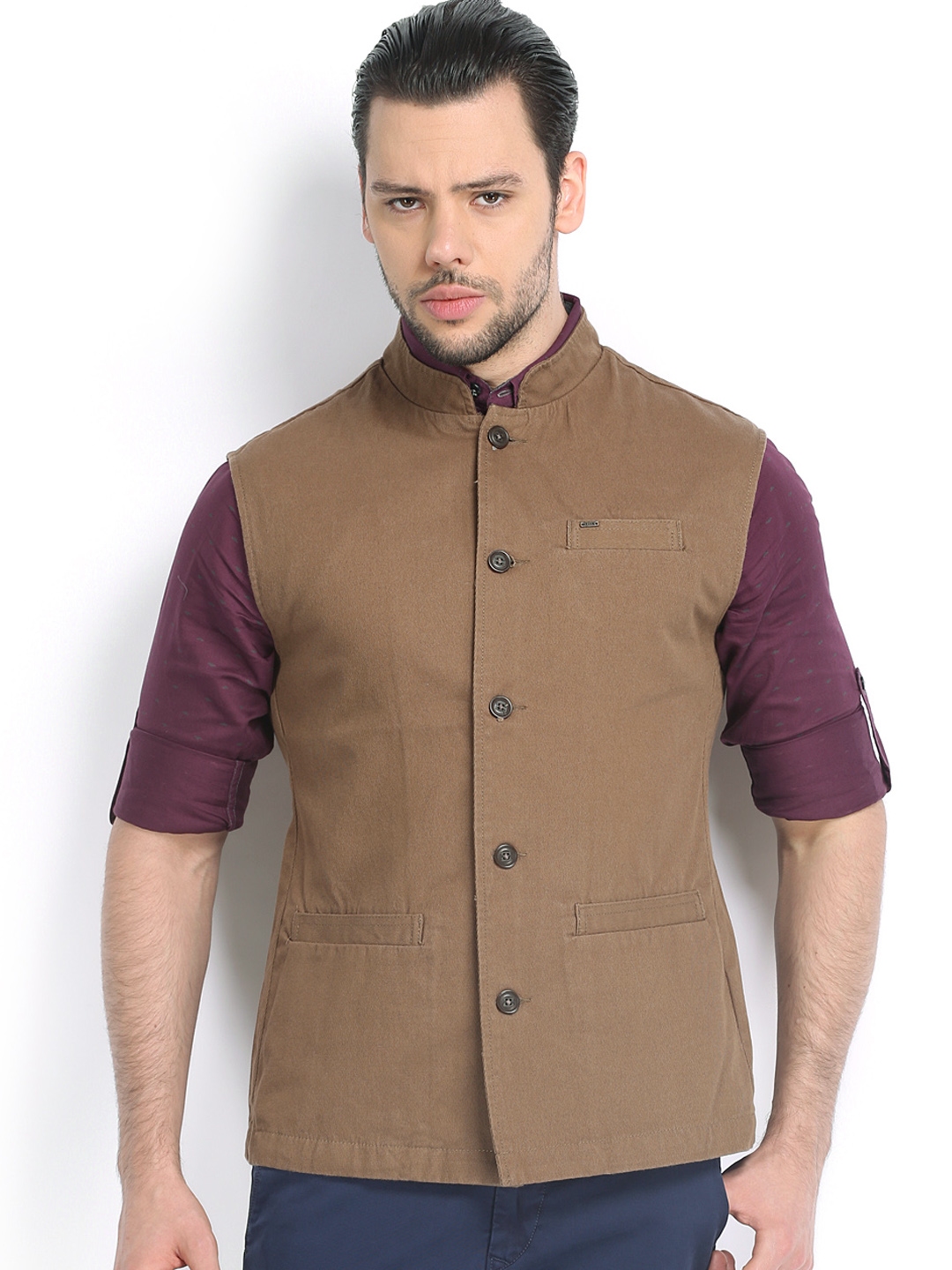 Indian terrain nehru on sale jackets