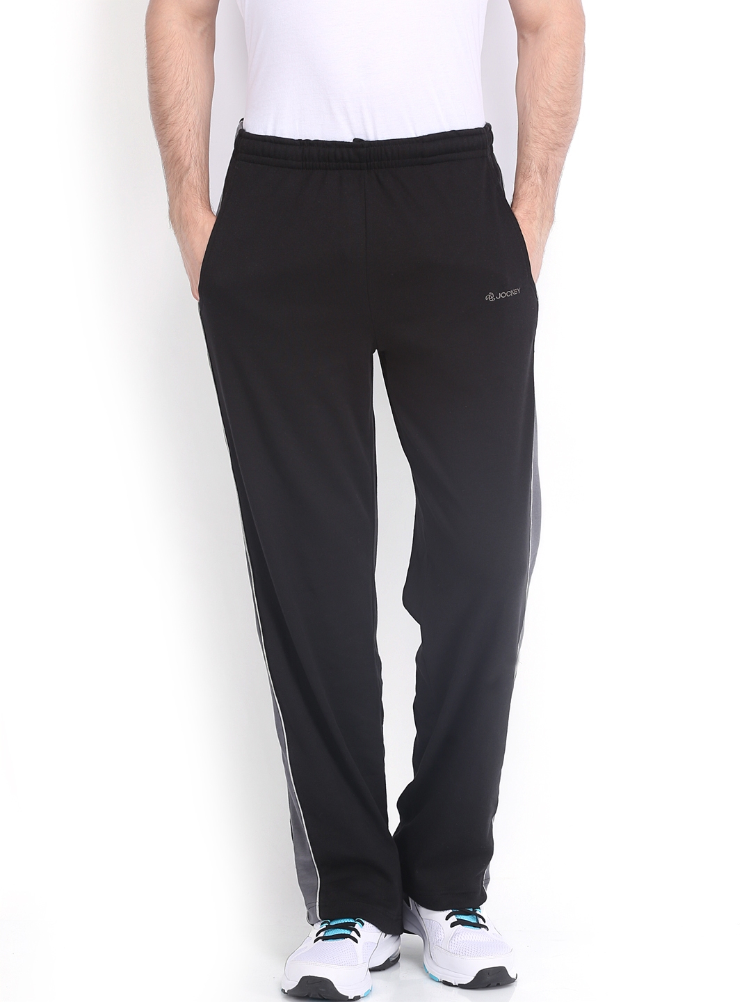 Buy Jockey Style 1301 Womens Super Combed Cotton Elastane Stretch Slim Fit  Trackpants With Side Pockets  Black Online at Best Prices in India   JioMart