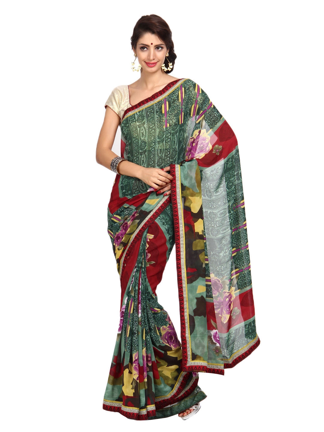 Laxmipati saree in myntra sale