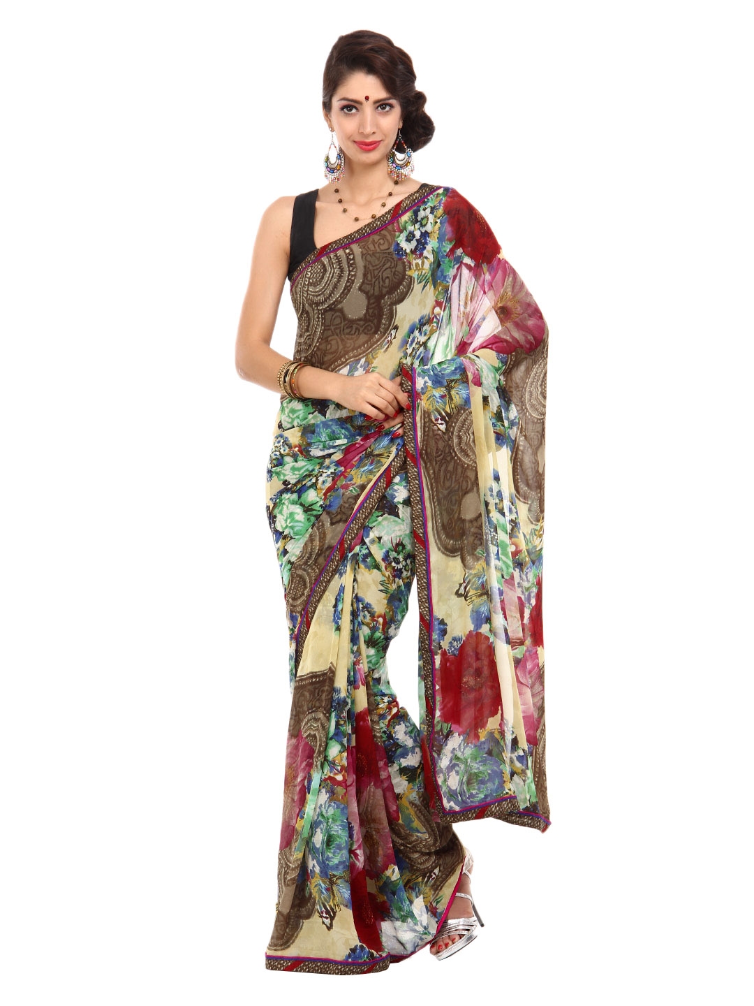 Laxmipati saree in clearance myntra