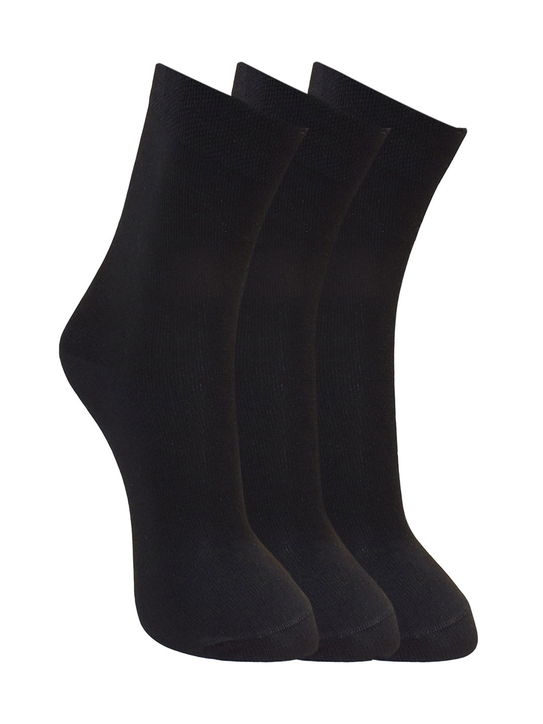MARC Kids Pack of 3 Black Socks
